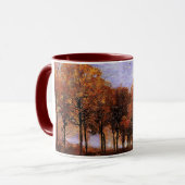 Mug Van Gogh - Paysage d'automne, (Devant gauche)