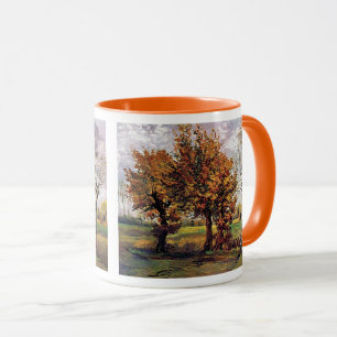 Mug Van Gogh - Paysage d'automne avec quatre arbres