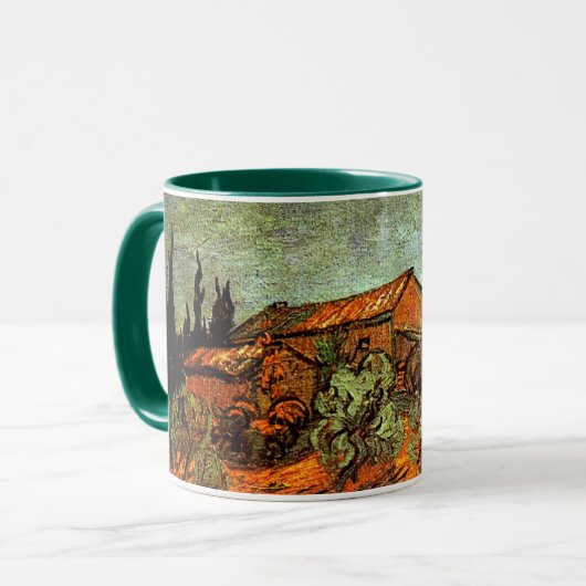 Mug Van Gogh - Paysage neigeux (Devant gauche)