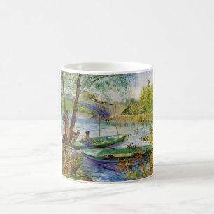 Mug Van Gogh Pêche au printemps, Pont de Clichy