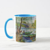 Mug Van Gogh Pêche au printemps, Pont de Clichy (Gauche)