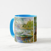 Mug Van Gogh Pêche au printemps, Pont de Clichy (Devant gauche)