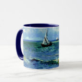 Mug Van Gogh peinture, Seascape, (Devant gauche)