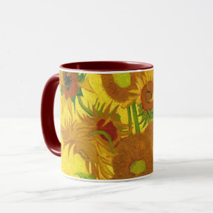 Mug Van Gogh Quinze Tournesols Dans Un Vase Art