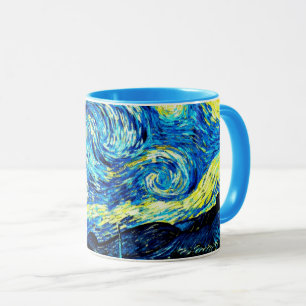 Mug Van Gogh - Starry Night, célèbre peinture