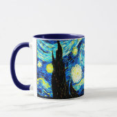 Mug Van Gogh, Starry Night, célèbre peinture, (Gauche)