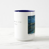 Mug Van Gogh Starry Night Gratitude Artistic Uplifting (Centre)