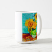Mug Van Gogh Sunflowers  (Devant droit)