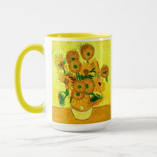 Mug Van Gogh Sunflowers (Gauche)