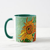 Mug Van Gogh - Sunflowers 12, (Gauche)
