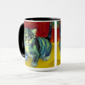 Mug Van Gogh Tabby Cat (Devant gauche)