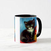 Mug Van Gogh Tuxedo Cat (Devant droit)