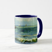 Mug Van Gogh - Un bateau de pêche en mer (Devant droit)