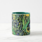 Mug Van Gogh - Vase avec iris Fond jaune (Centre)