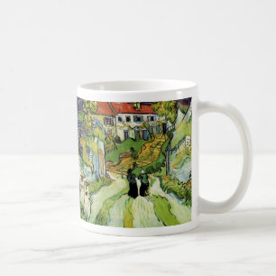 Mug Van Gogh Village Street et Steps Auvers, Figures