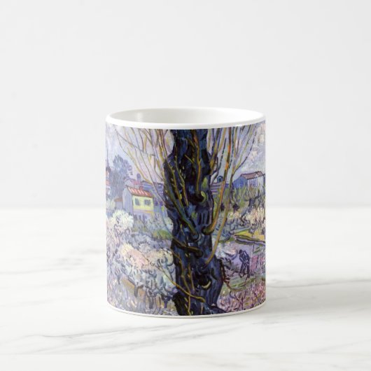 Mug Van Gogh Vue Arles Jardin Fleuri (Centre)
