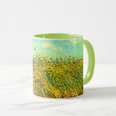 Mug Van Gogh, Wheat Field with a Lark, (Devant droit)