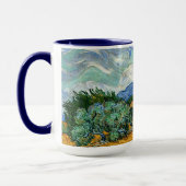 Mug Van Gogh - Wheatfield avec Cypress Tree (Gauche)