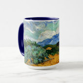 Mug Van Gogh - Wheatfield avec Cypress Tree (Devant gauche)