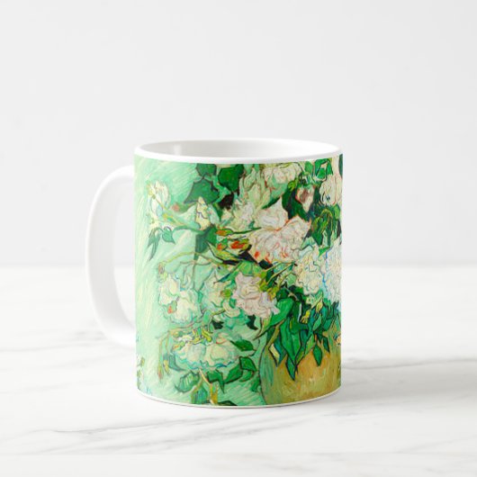 Mug Van Gogh White Roses (Devant gauche)