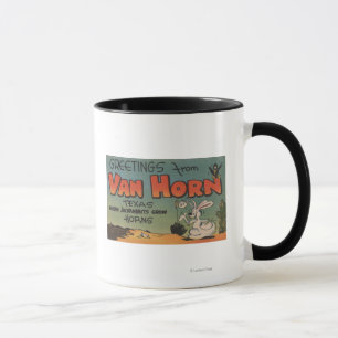 Mug Van Horn, Texas (Jackrabbit & Crow)