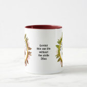 Mug VAN LIFE APPELLE MON NOM Custom CARAVAN Camping (Centre)