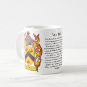 Mug Van Pelt, l'origine, la signification et la crête (Devant gauche)