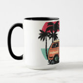 Mug Van Summer Exploration Plage Vacances Coucher de s (Gauche)