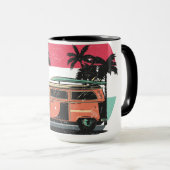 Mug Van Summer Exploration Plage Vacances Coucher de s (Devant droit)