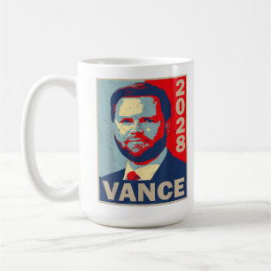 Mug Vance 2028 pour Président 28 Républicain Vintage