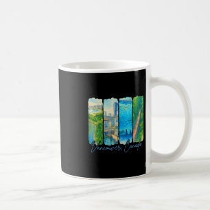 Mug Vancouver Canada Voyage Voyage Coup de pinceau Sou