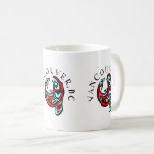 Mug Vancouver Haida Orca Totem Tattoo Killer Whale (Devant droit)