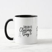 Mug Vandaag Is Sluitingsdag Mok (Links)