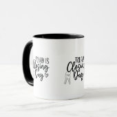 Mug Vandaag Is Sluitingsdag Mok (Voorkant links)