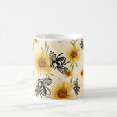Mug Vanille d'abeille et de tournesol (Centre)