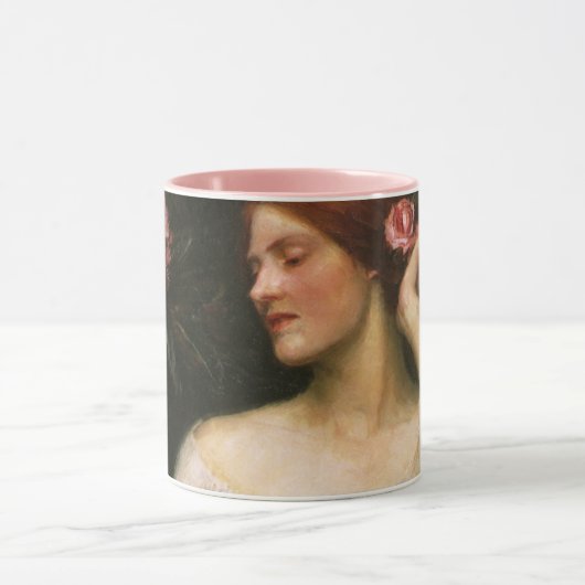 Mug Vanité par John William Waterhouse (Centre)