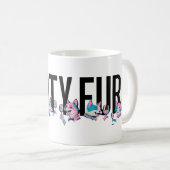 Mug Vanity Fur Magazine Party Limited Edition BLUE (Devant droit)