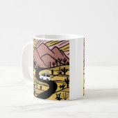Mug Vanlife Desert Mountain Explorez Sunrise (Devant gauche)