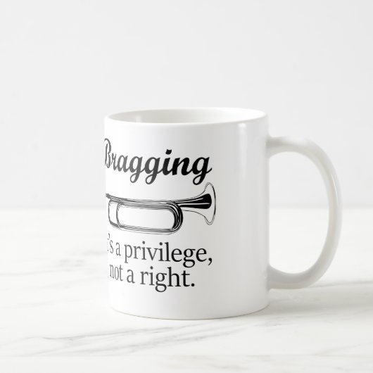 Mug Vantant | c'est un privilège, pas une droite (Droite)