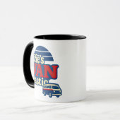 Mug VANtastic Red Cream Blue Edition (Devant gauche)