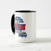 Mug VANtastic Red Cream Blue Edition (Devant gauche)