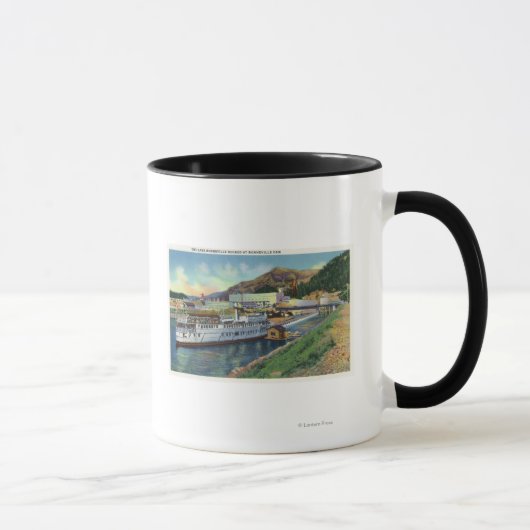 Mug Vapeur de Bonneville du lac Oregon (Droite)