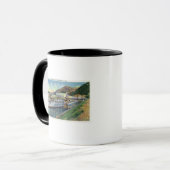 Mug Vapeur de Bonneville du lac Oregon (Devant gauche)