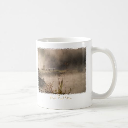 Mug Vapeur d'étang de banc (Droite)