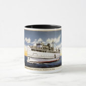 Mug Vapeur Naushon, ligne de bateau à  vapeur de (Centre)