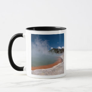 Mug Vapeur s'élevant de la Champagne Pool à WAI-O-TAPU