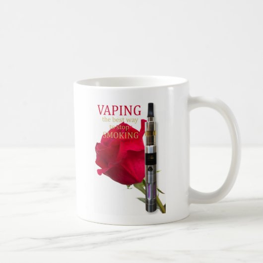 Mug Vaping est le meilleur moyen d'arrêter de fumer (Droite)