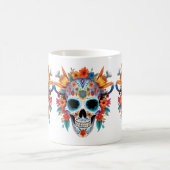 Mug Vaporwave_Skull_Sunset_with_Neon_Tropical_Vibes-re (Centre)