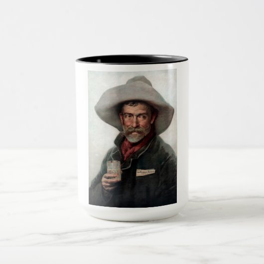 Mug Vaqueros Ranchero Cowboy Espagnol Vieil Ouest (Centre)