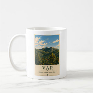 Mug Var Provence Mountain Landscape Vintage